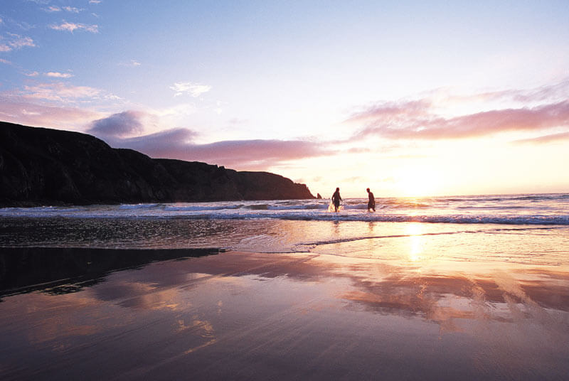 Plemont bay in Jersey, Channel Islands