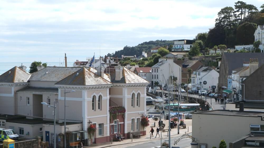 Sea view at the student residence