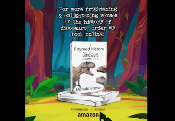 A Rhymed History of Dinosaurs by school founder, Donald Brown